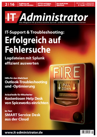 02 2016 It Support Troubleshooting Admin Magazin